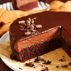 Classic Chocolate Truffle Cake